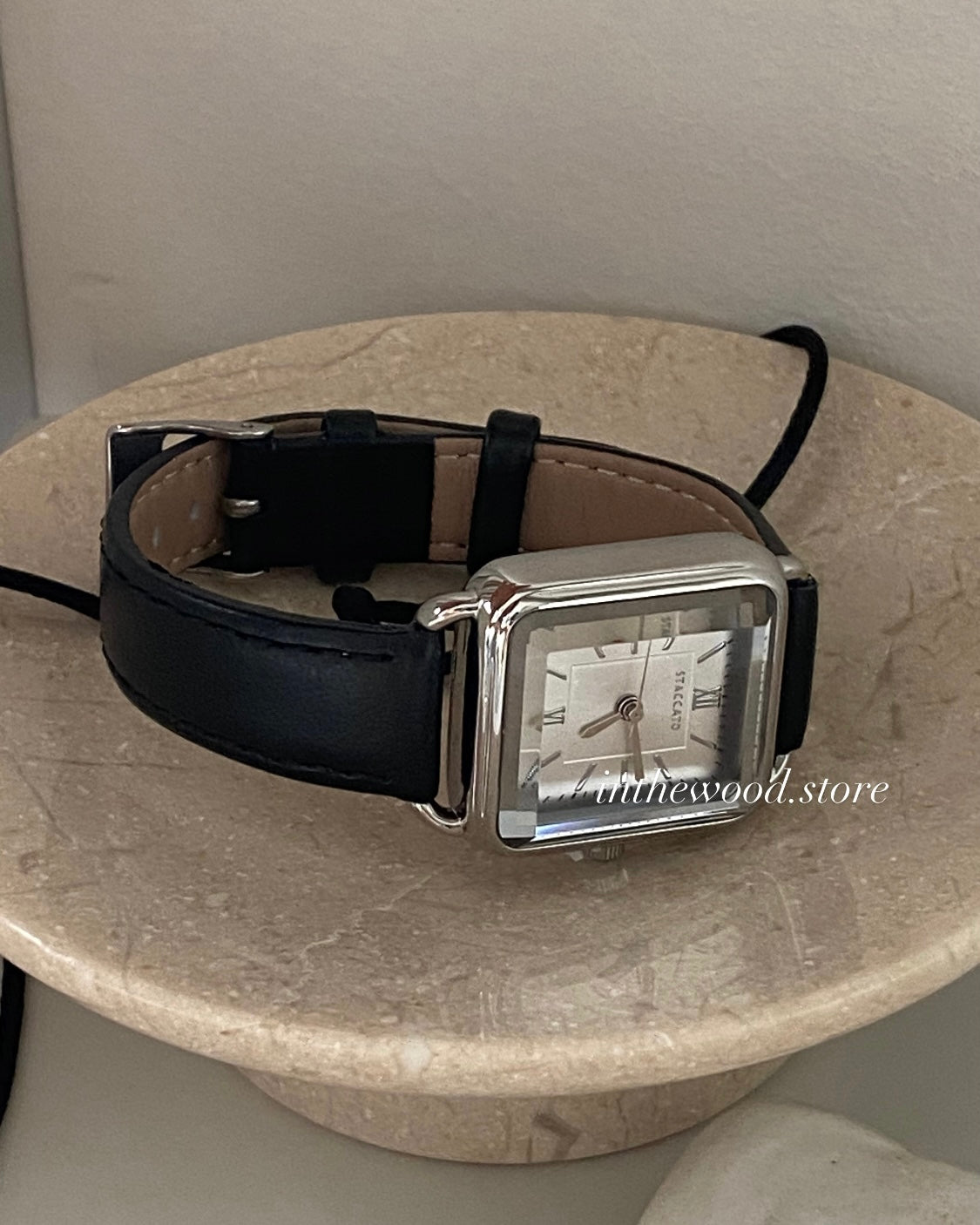 Square Crystal Watch
