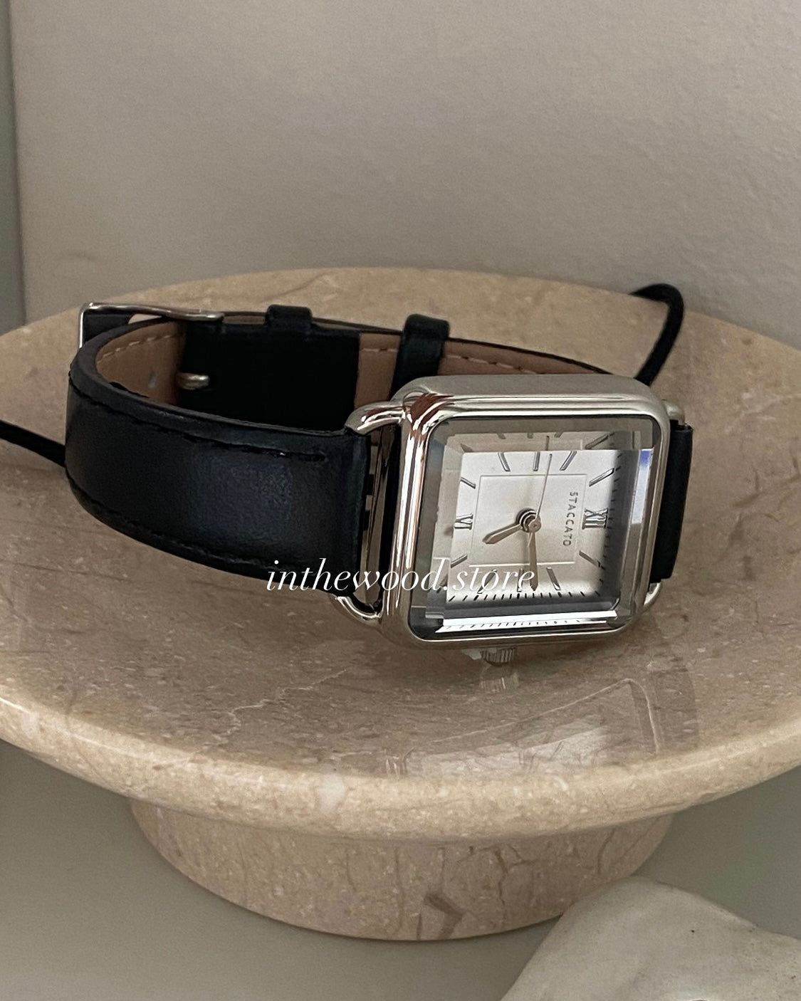 Square Crystal Watch