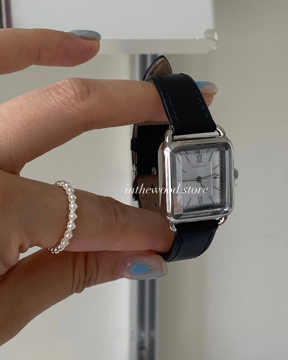 Square Crystal Watch