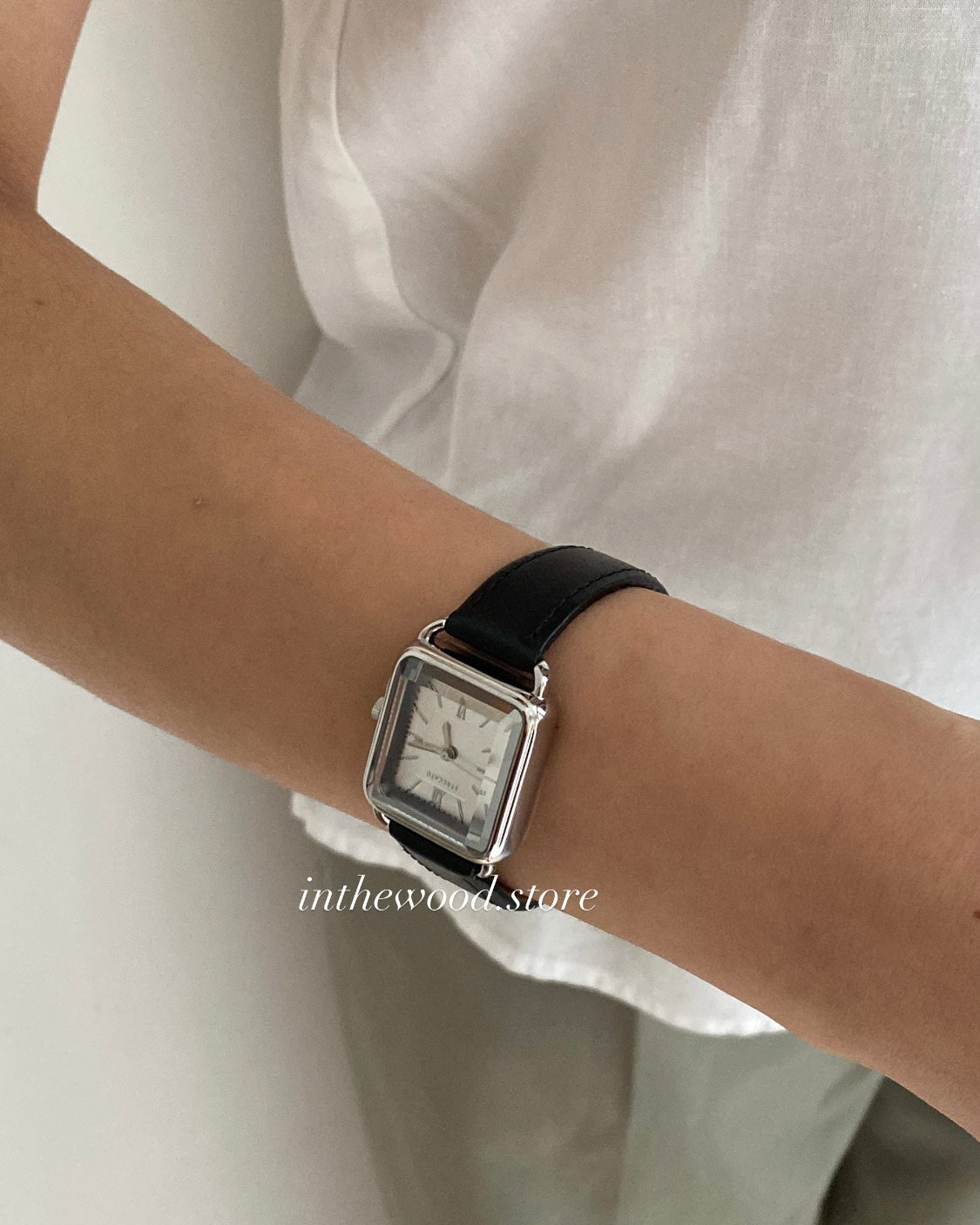 Square Crystal Watch
