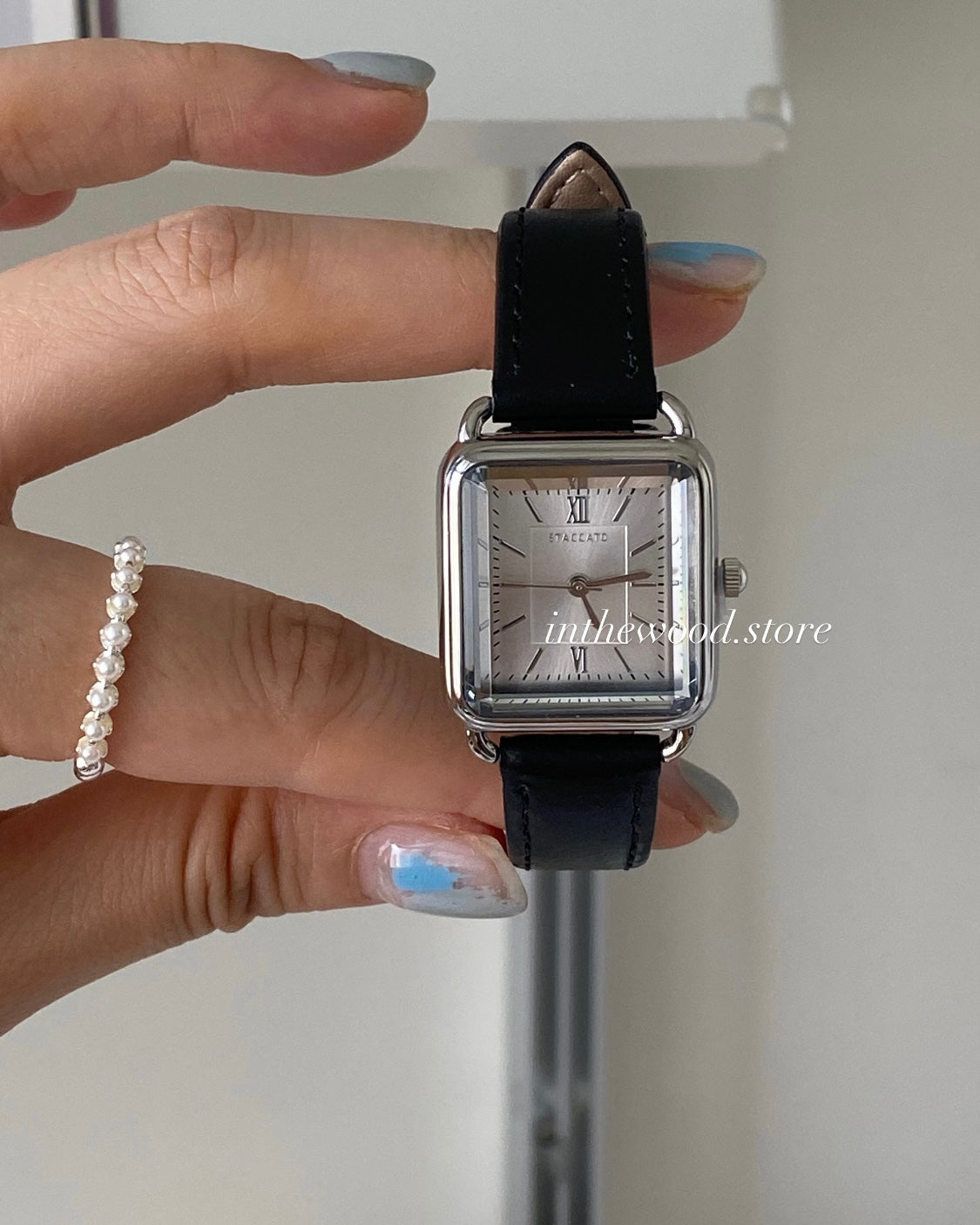 Square Crystal Watch