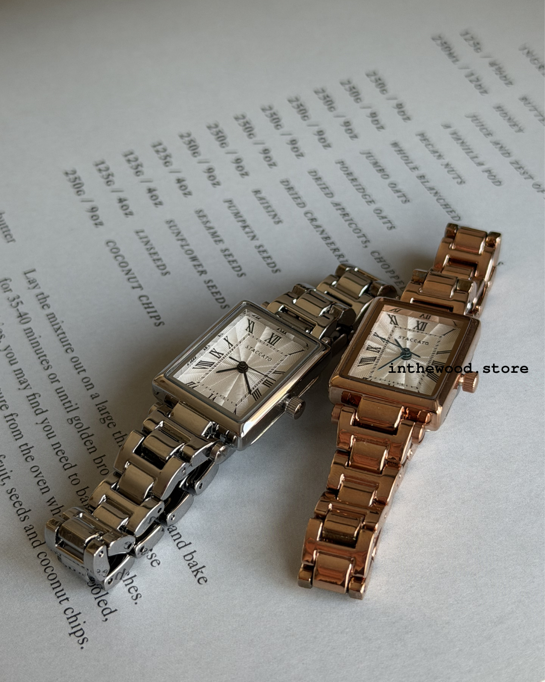 Rosé Roma Steel Watch