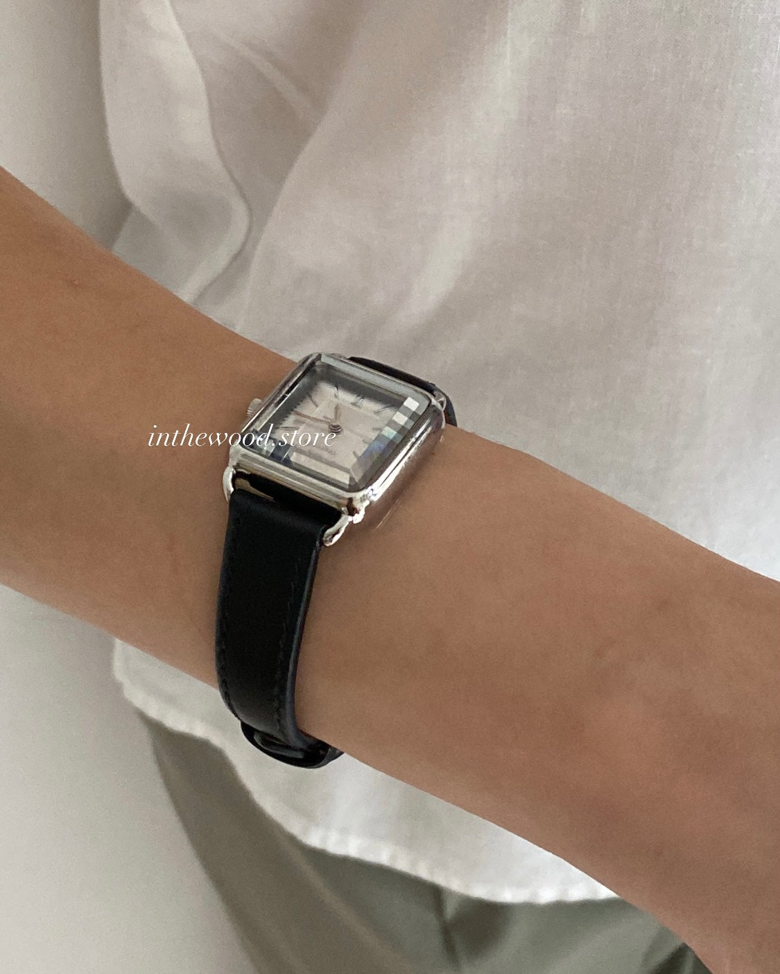 Square Crystal Watch