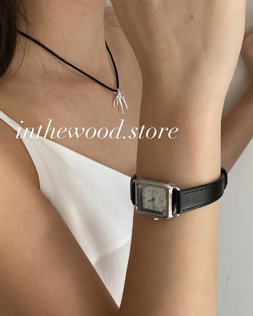 Square Crystal Watch