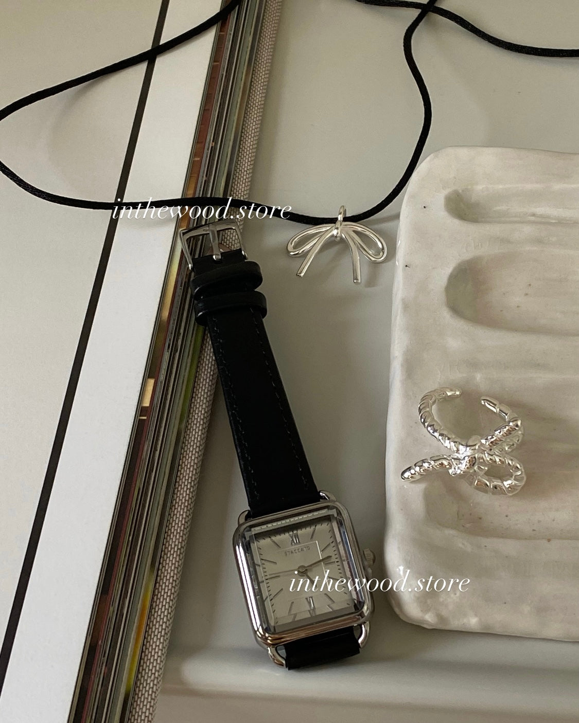 Square Crystal Watch