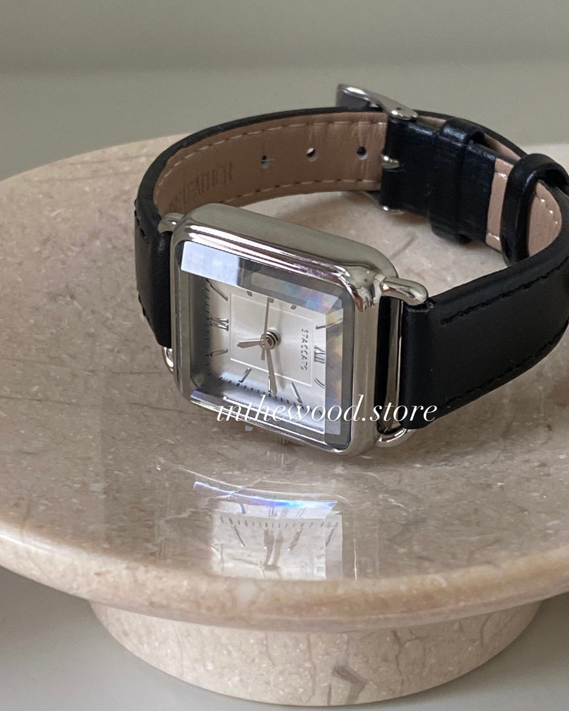 Square Crystal Watch