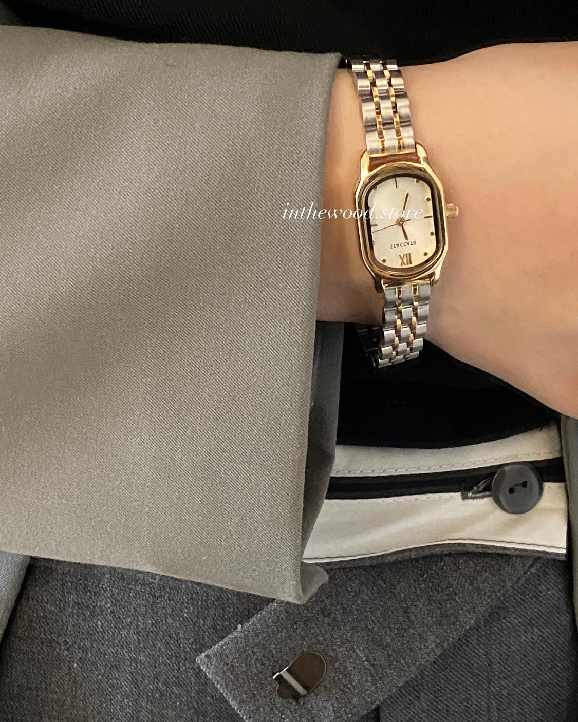 Classic Oval Steel WATCH