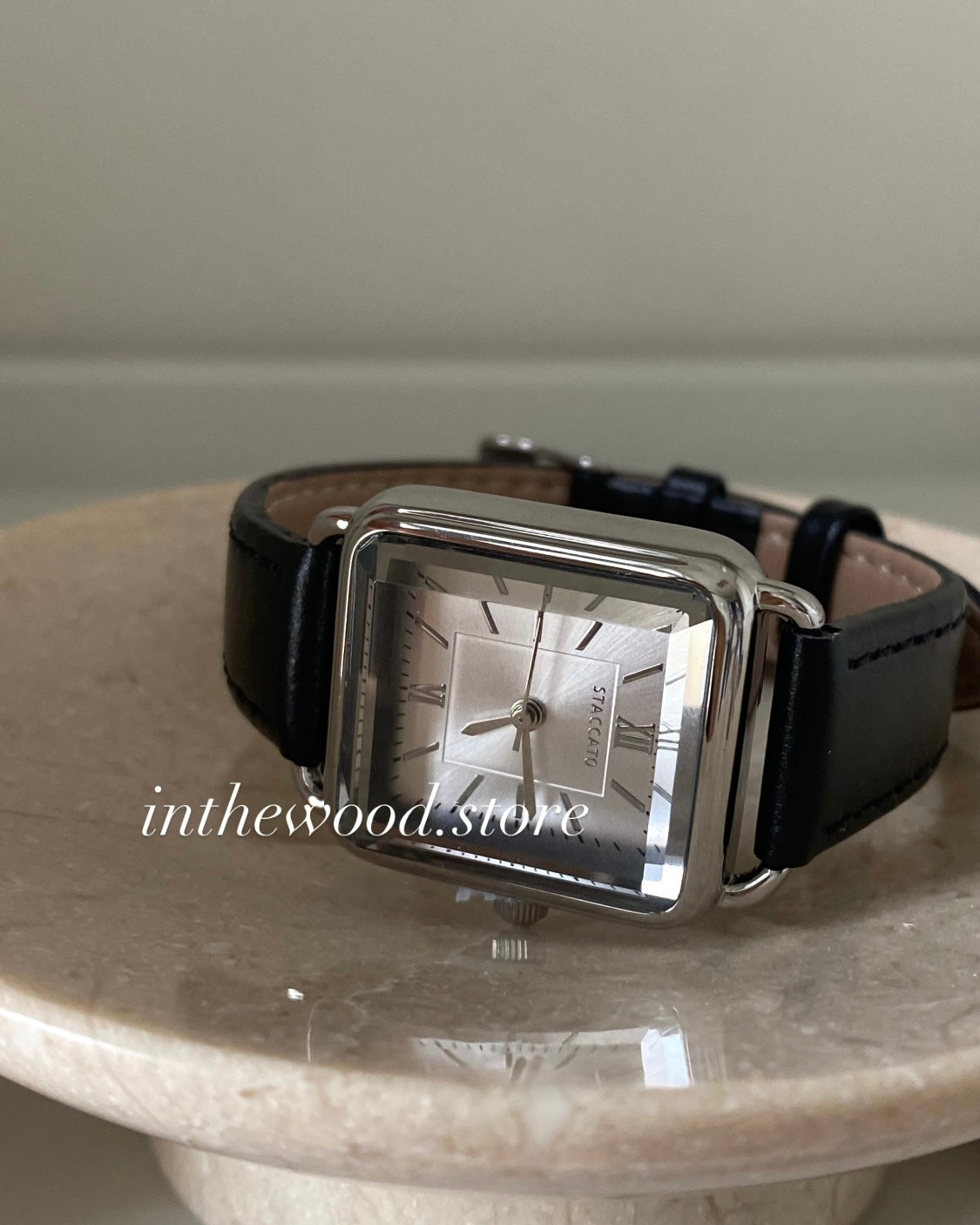 Square Crystal Watch