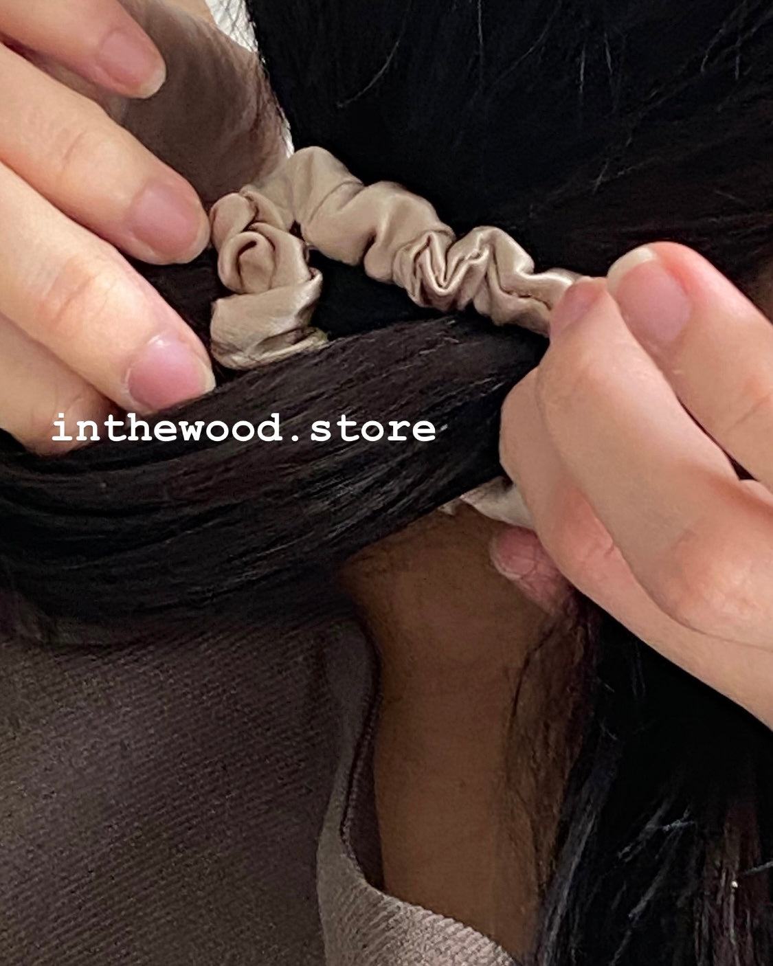 100% Silky Hair Scrunchies