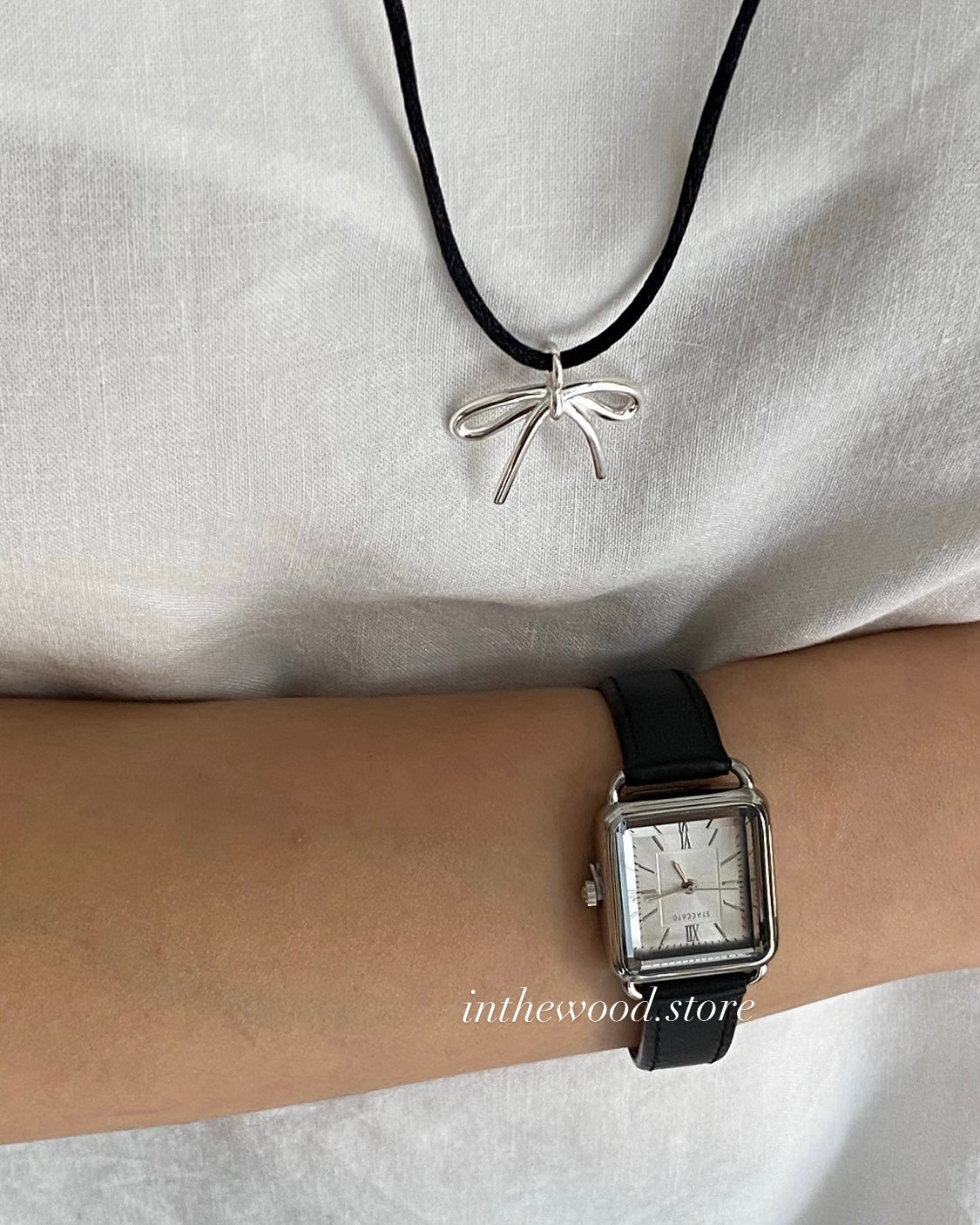 Square Crystal Watch