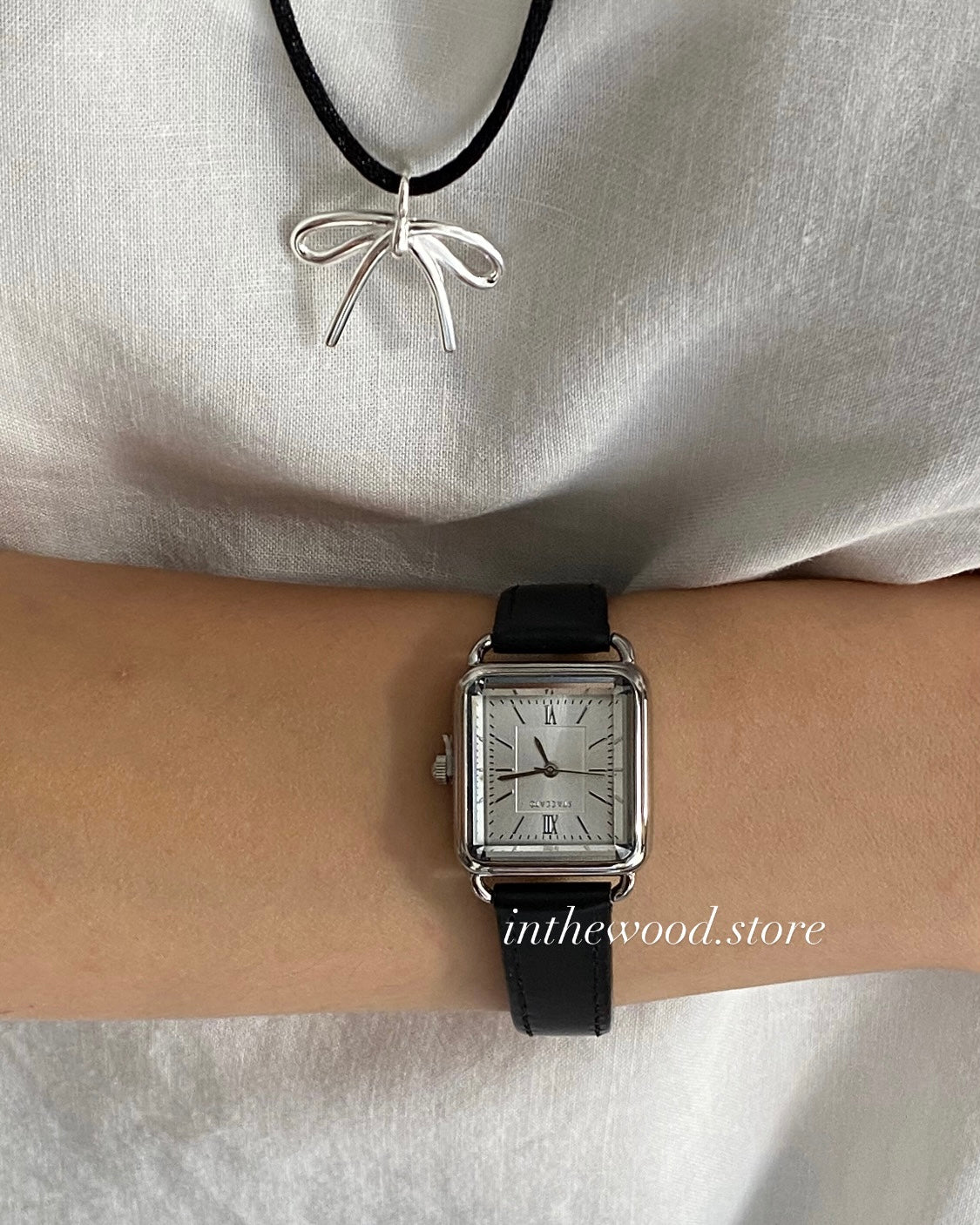 Square Crystal Watch