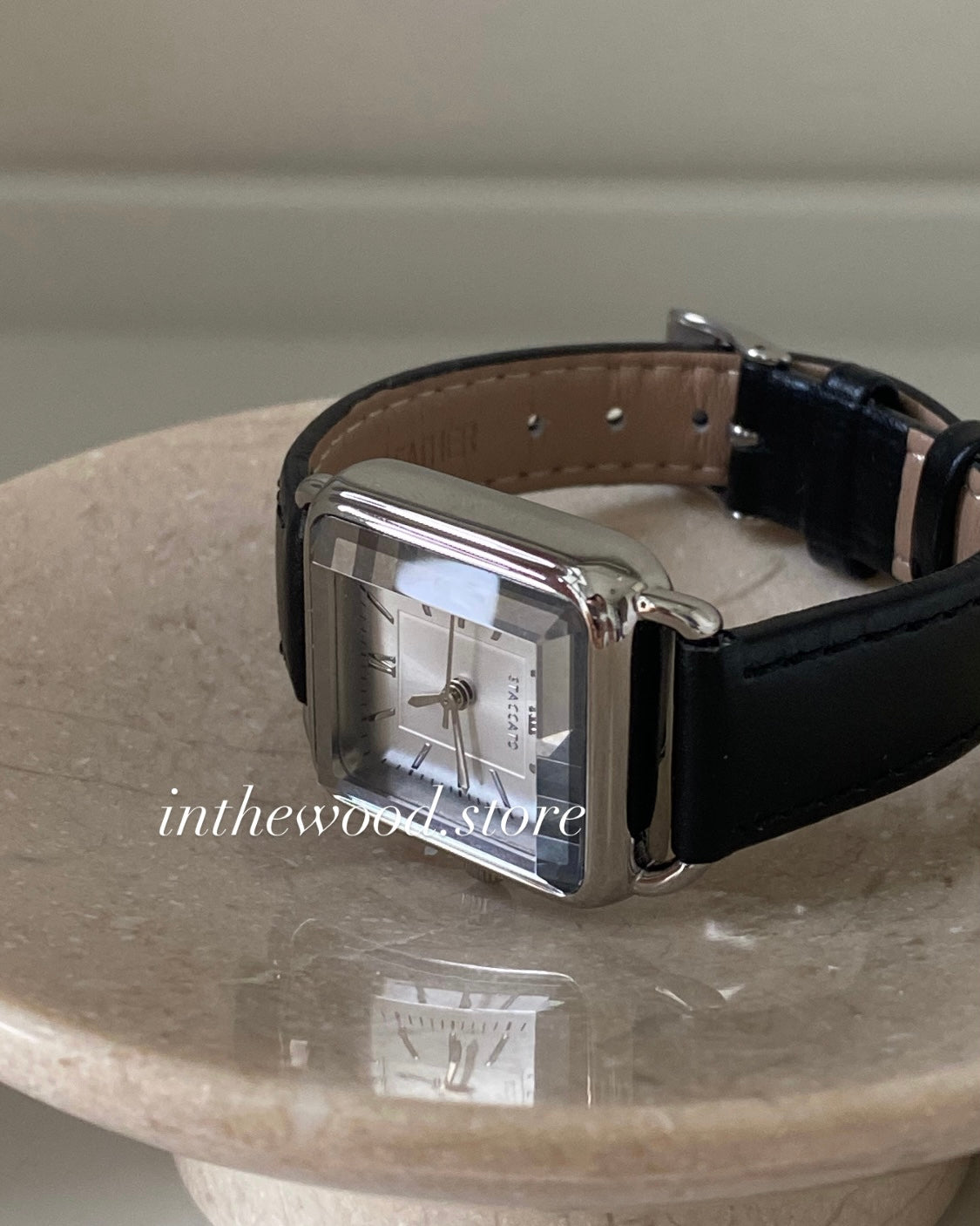 Square Crystal Watch