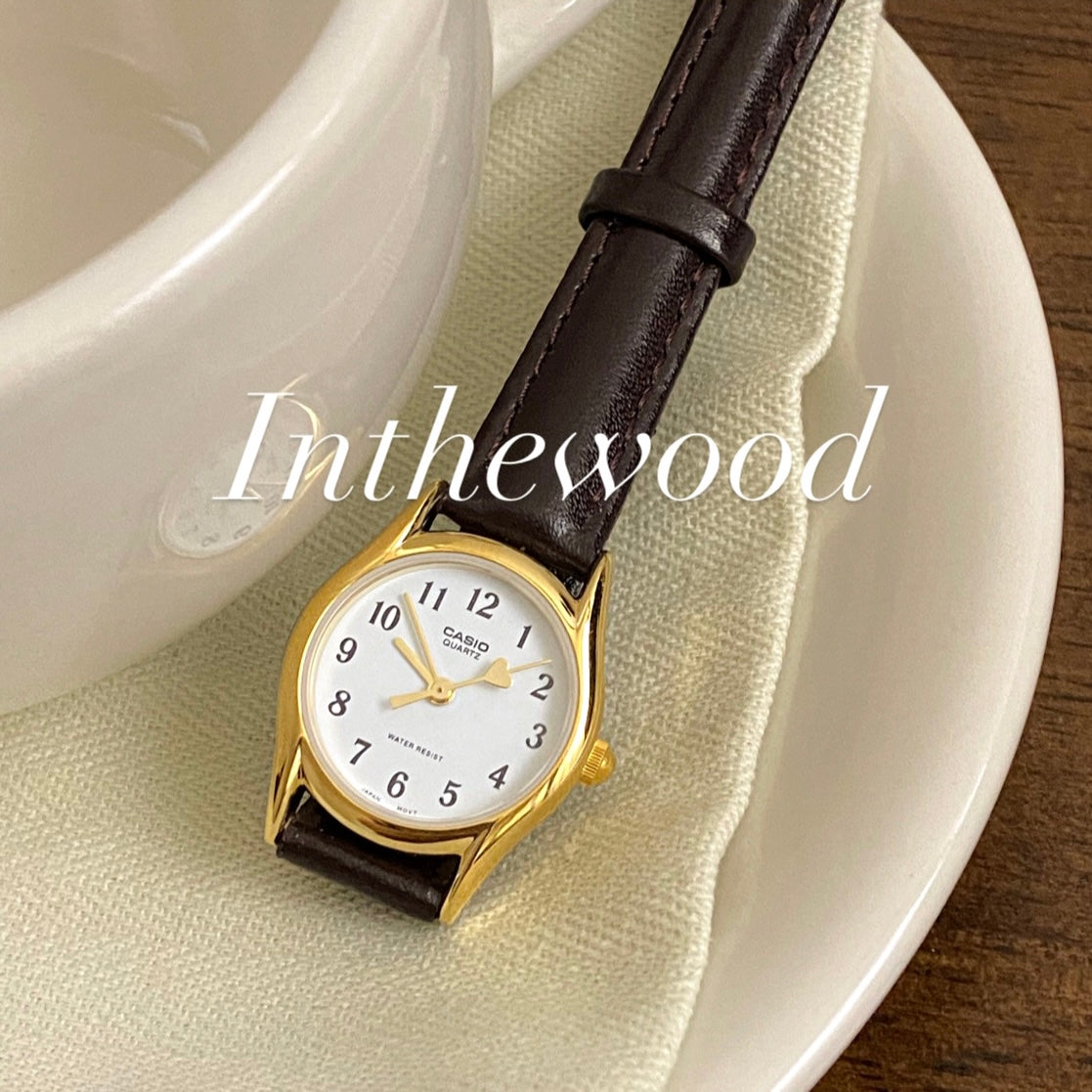 Casio mini gold heart
