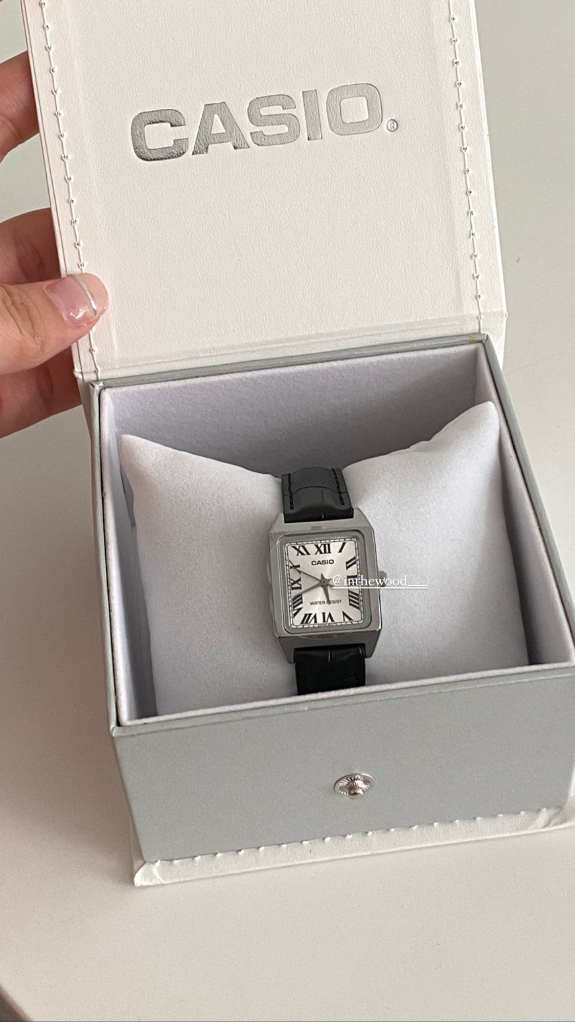 Casio watch box