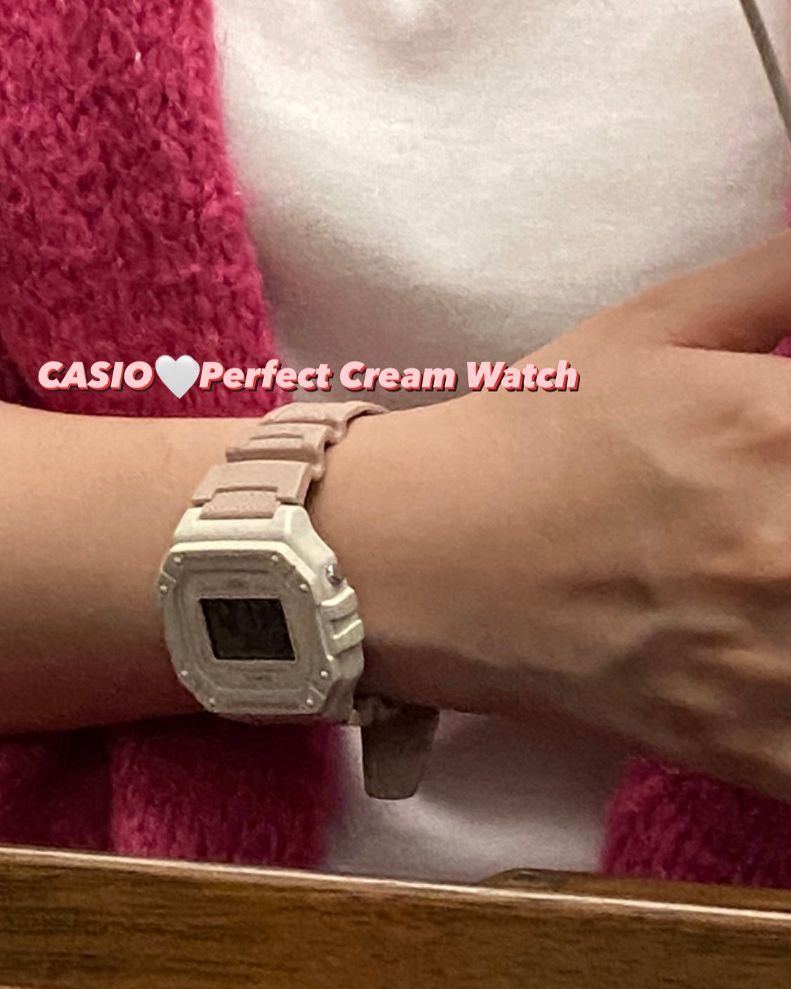 CASIO🤍Perfect Cream Watch