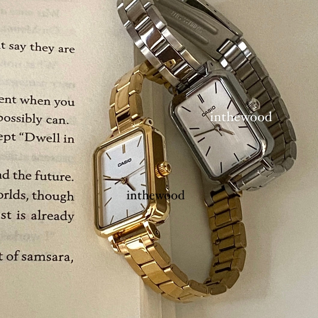 Casio Square Steel WATCH