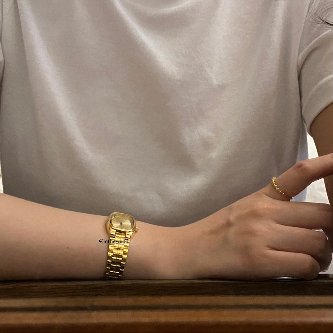 經典款🤍Casio Classic Gold Watch