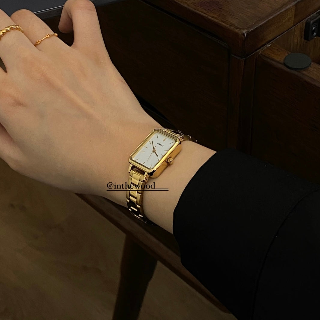 Casio Square Steel WATCH