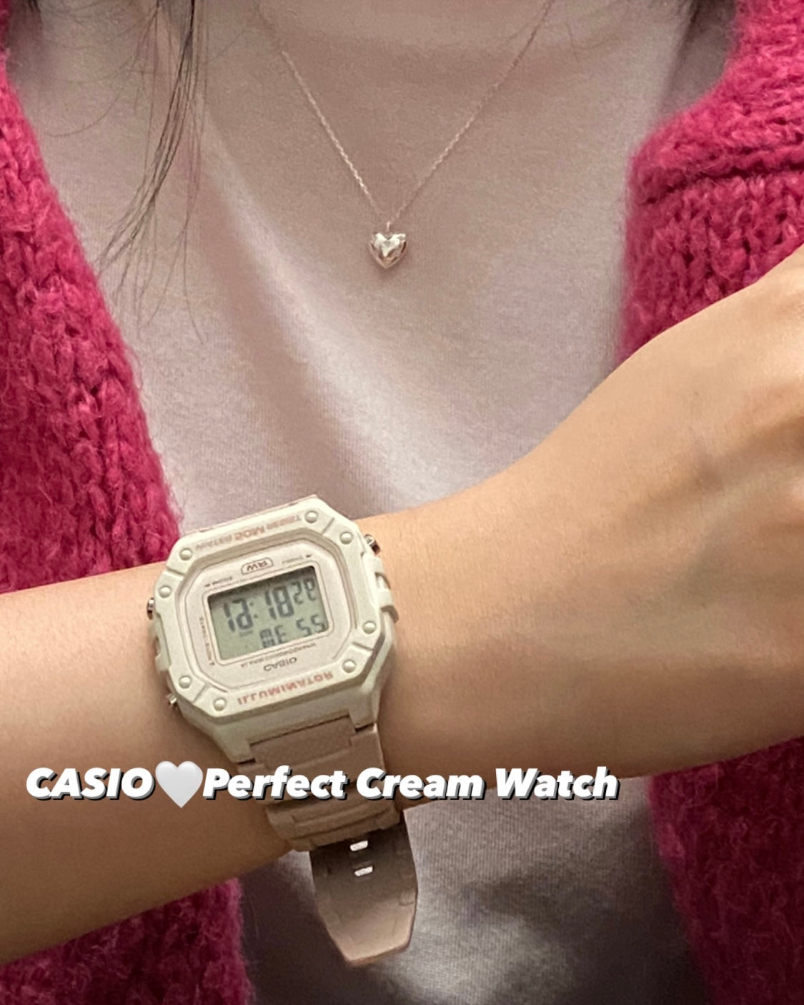 CASIO🤍Perfect Cream Watch