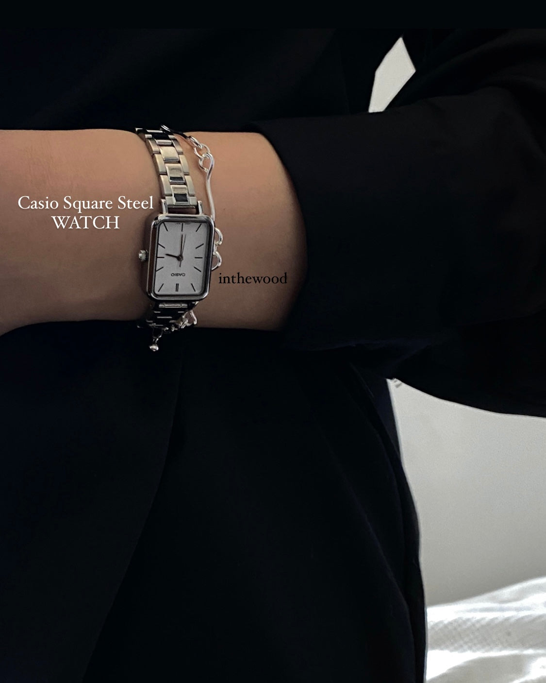 Casio Square Steel WATCH
