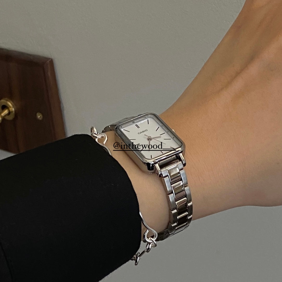 Casio Square Steel WATCH