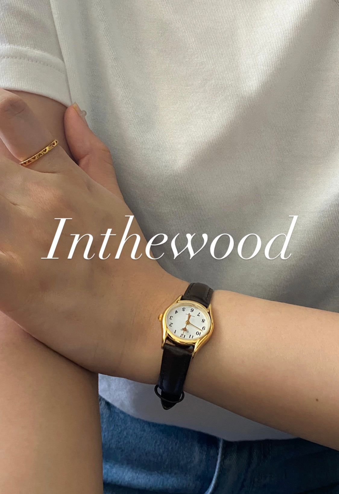 Casio mini gold heart