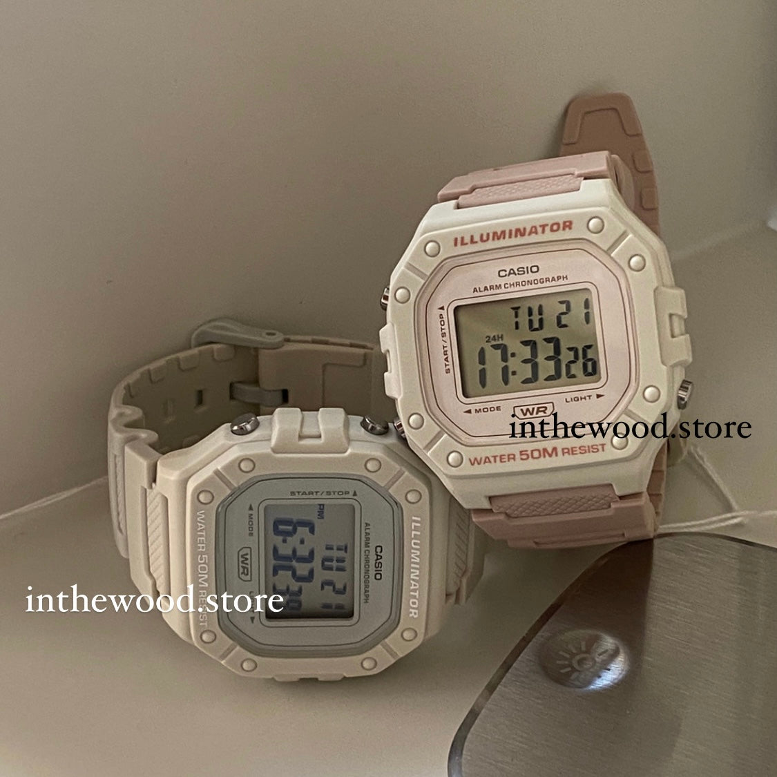 CASIO🤍Perfect Cream Watch
