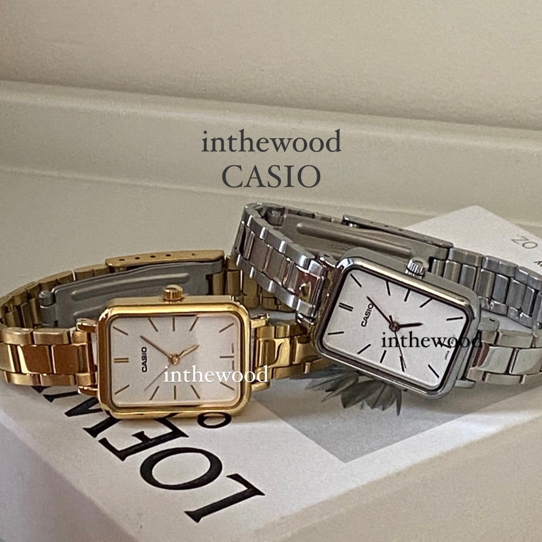 Casio Square Steel WATCH