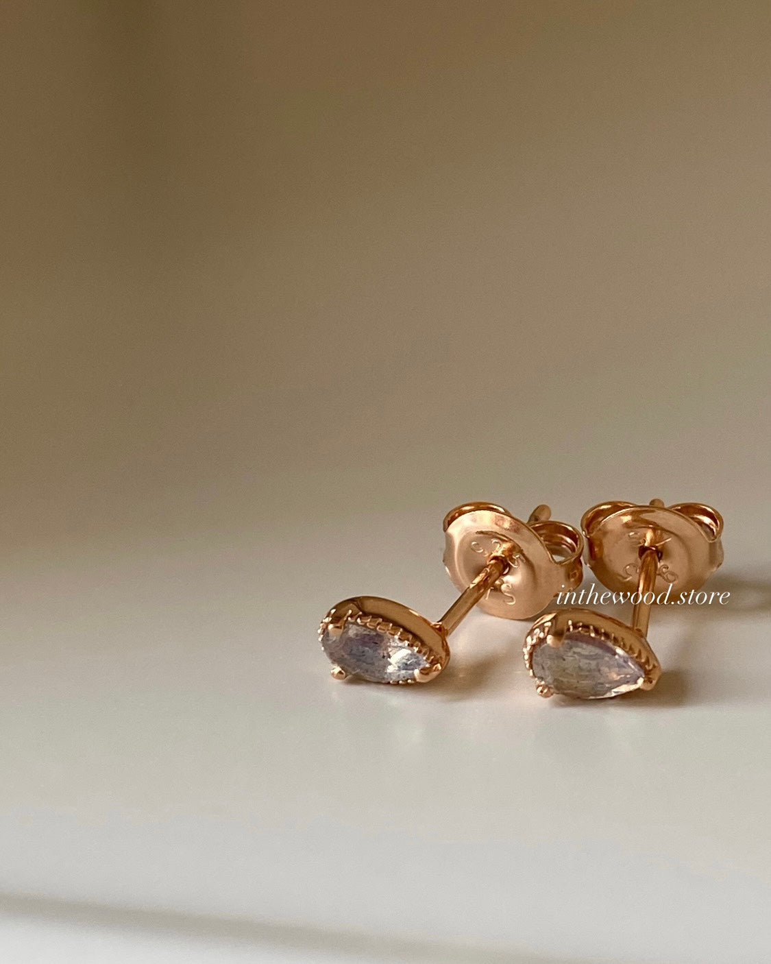 [925silver+Gemstone] Labradorite Earrings
