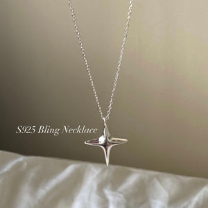 [925silver] Bling Necklace