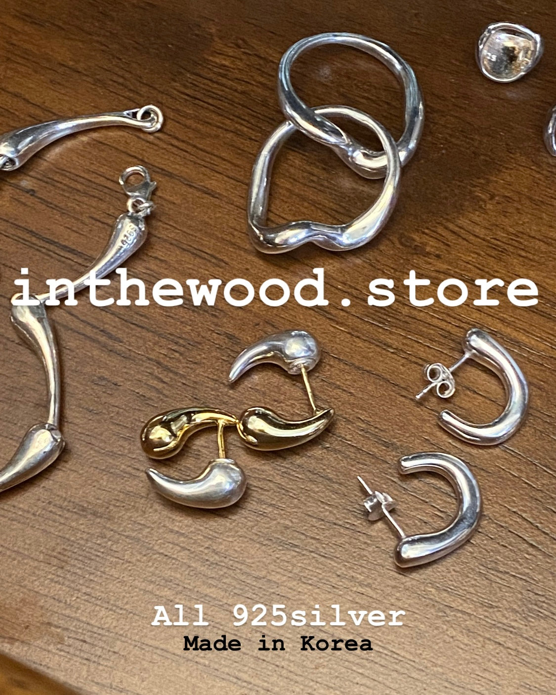 [925silver] Classic Curve Earrings