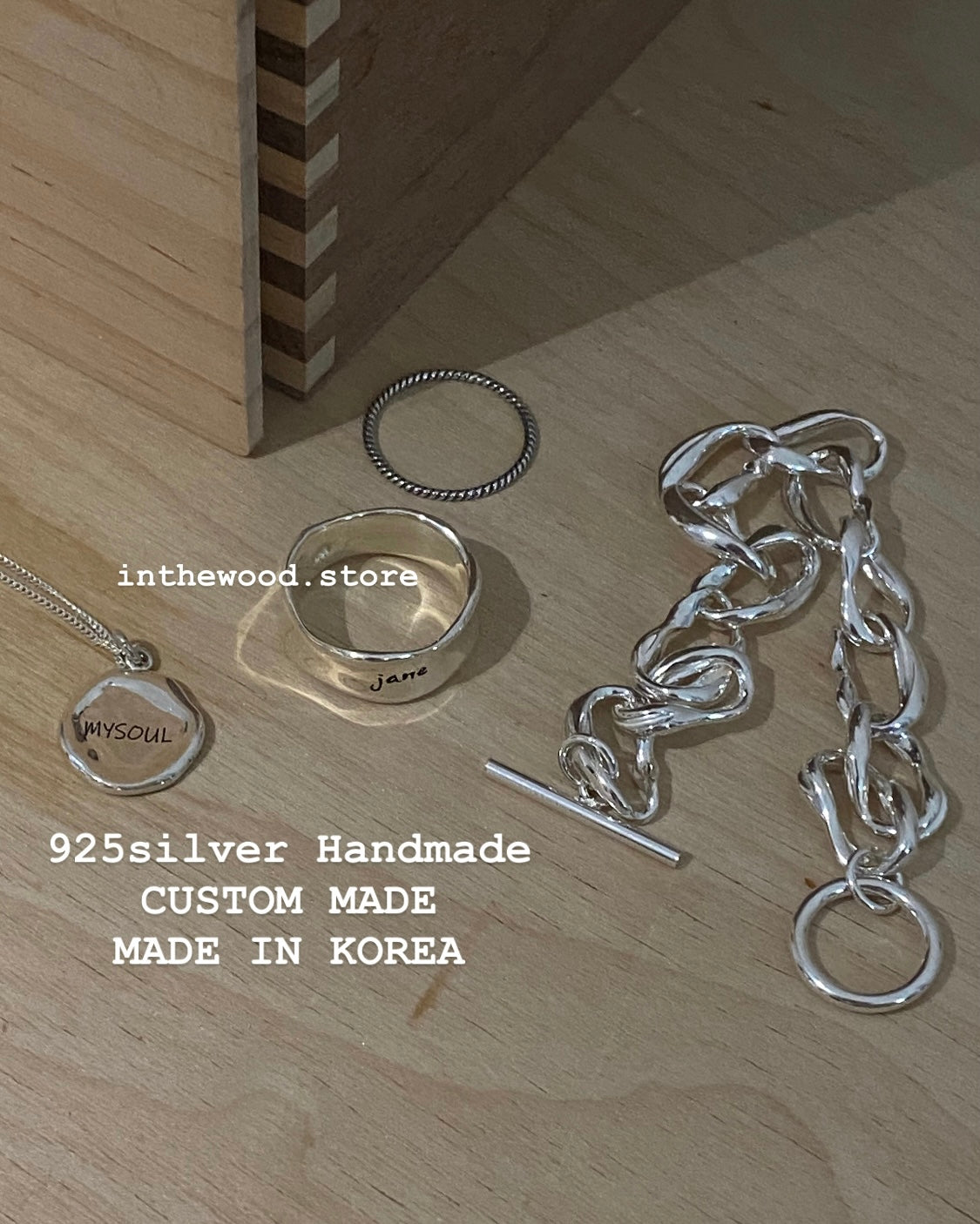 [925silver] Basic Vintage Twist Ring