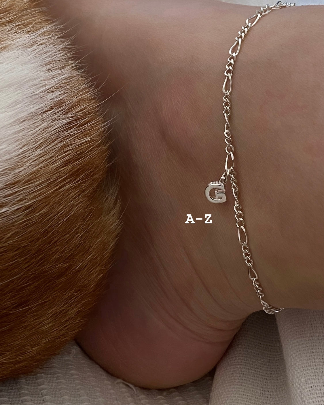 [925silver] Basic Splice Anklet