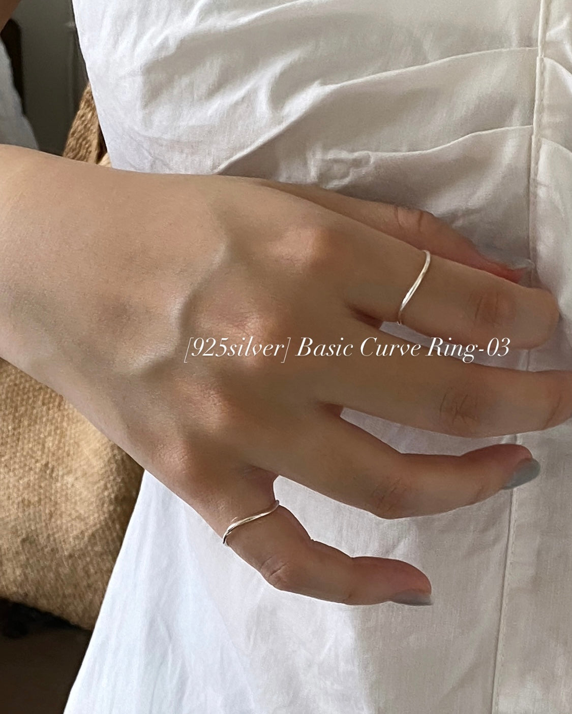 [925silver] MINI Rings SET