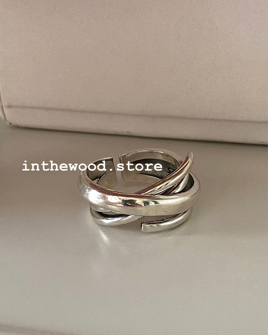 福利款🎀[925silver] Vintage Woven Ring
