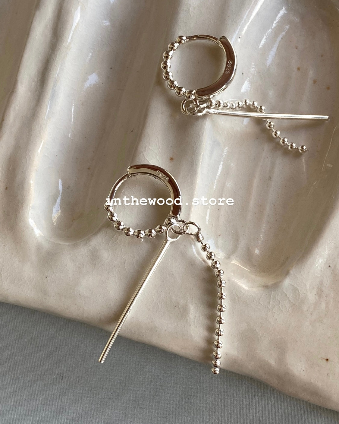 [925silver] SOSO Earrings