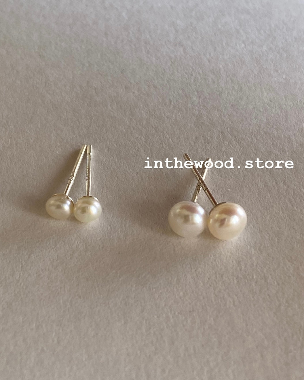 [925silver] Mini Pearl Earrings