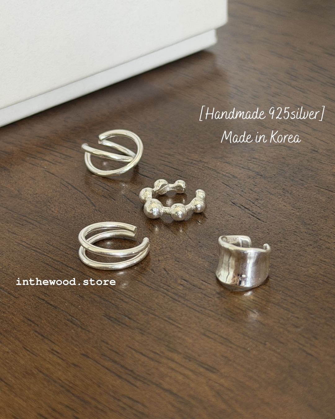 [Handmade 925silver] Cross Ear Cuff