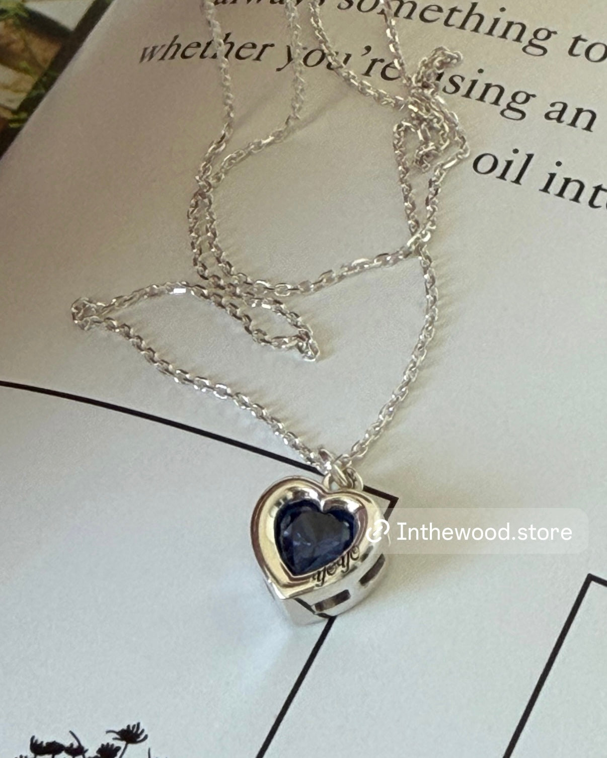 [925silver] 客制刻字🤍Shining Heart Necklace
