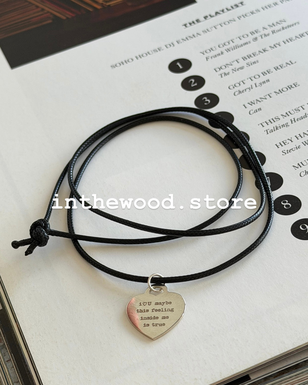 [925silver] Custom Engraved LOVE Letter Necklace