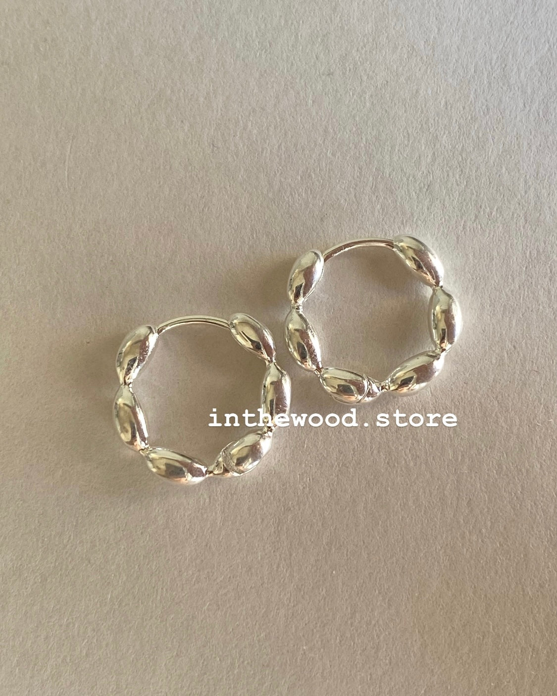 [925silver] Bubble Earrings