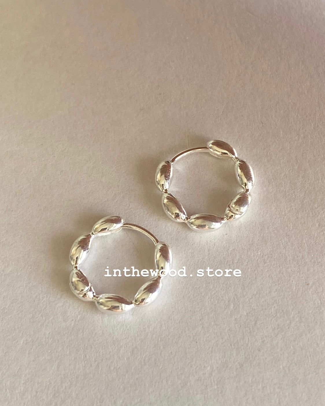 [925silver] Bubble Earrings