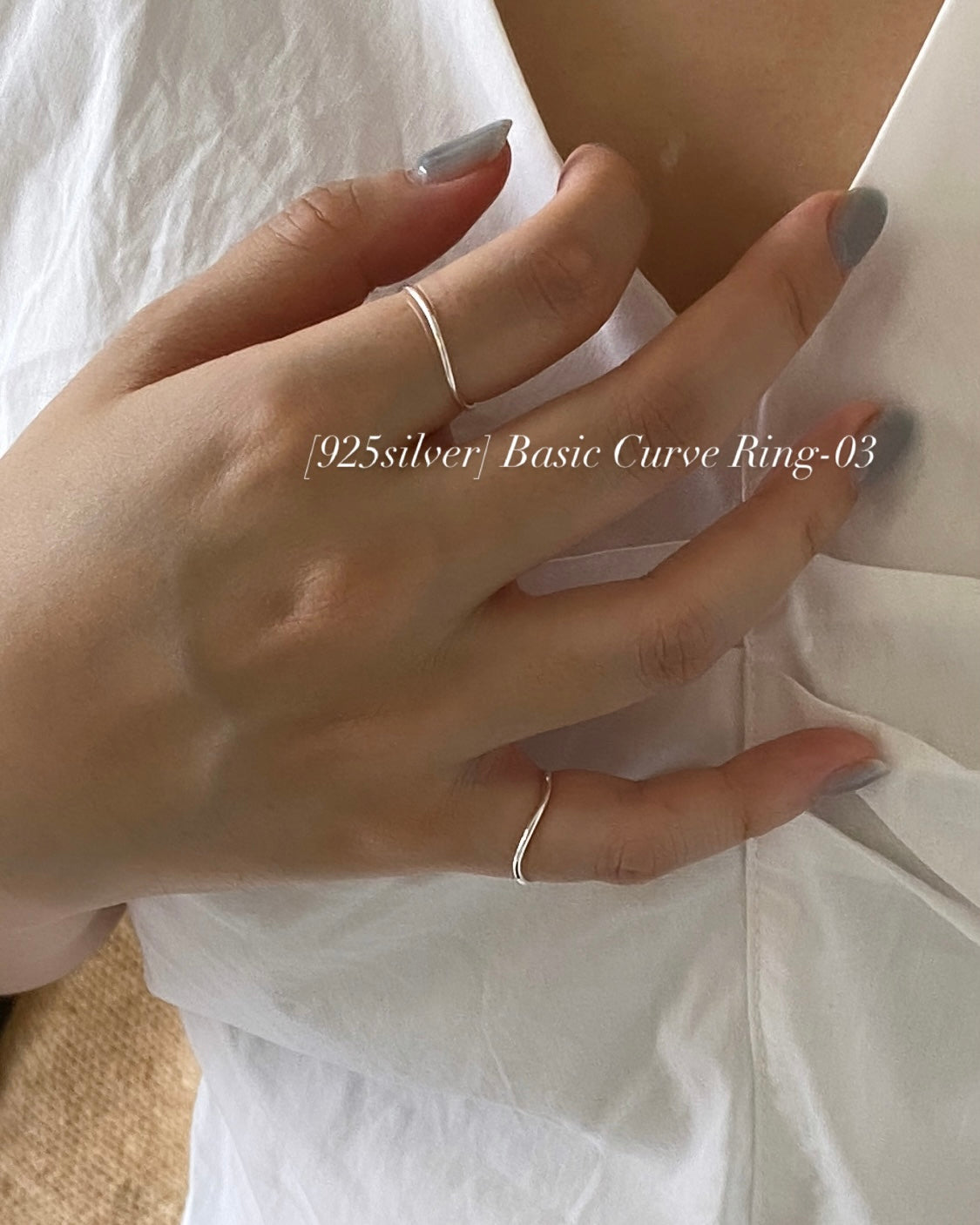 [925silver] MINI Rings SET