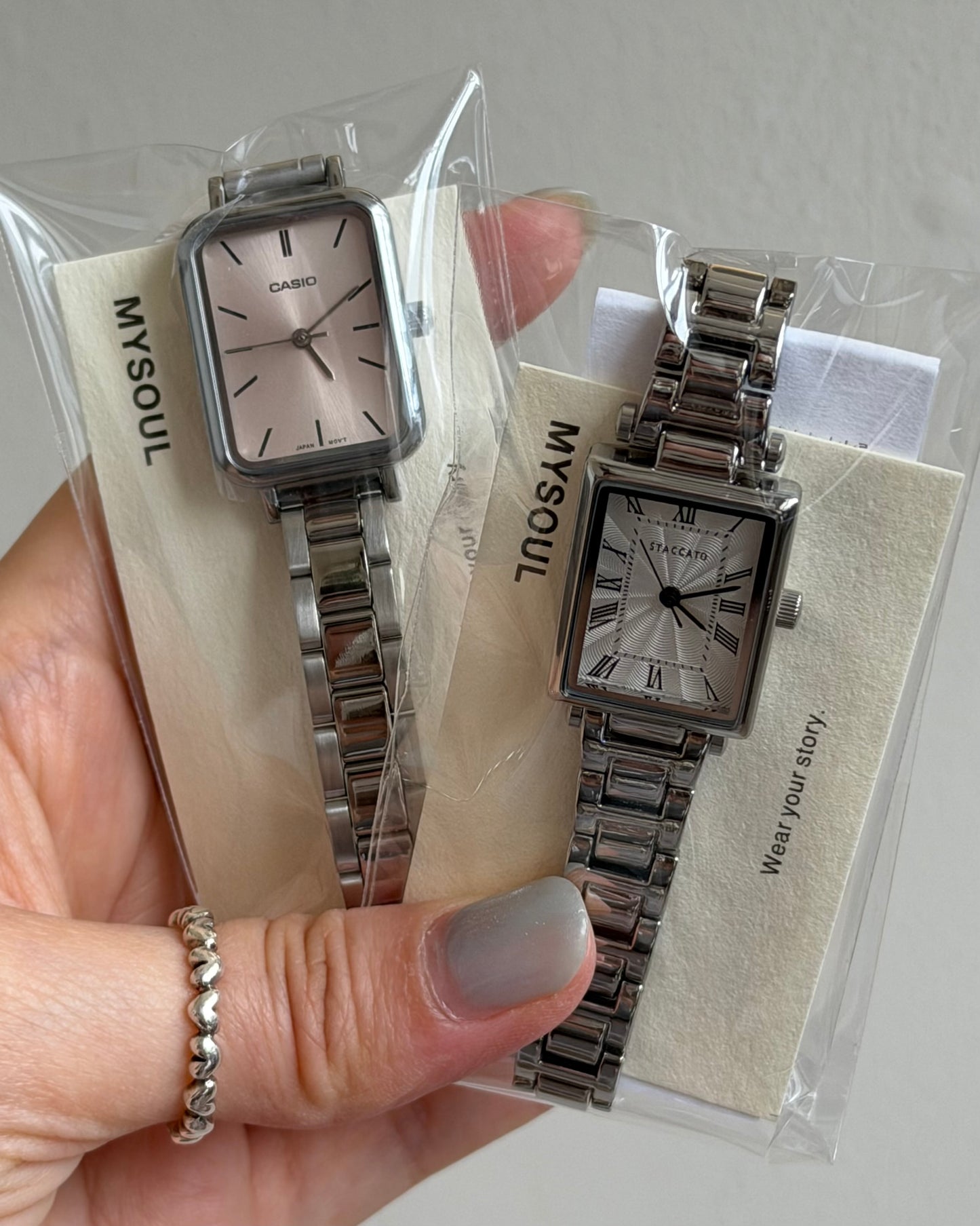 Rosé Roma Steel Watch