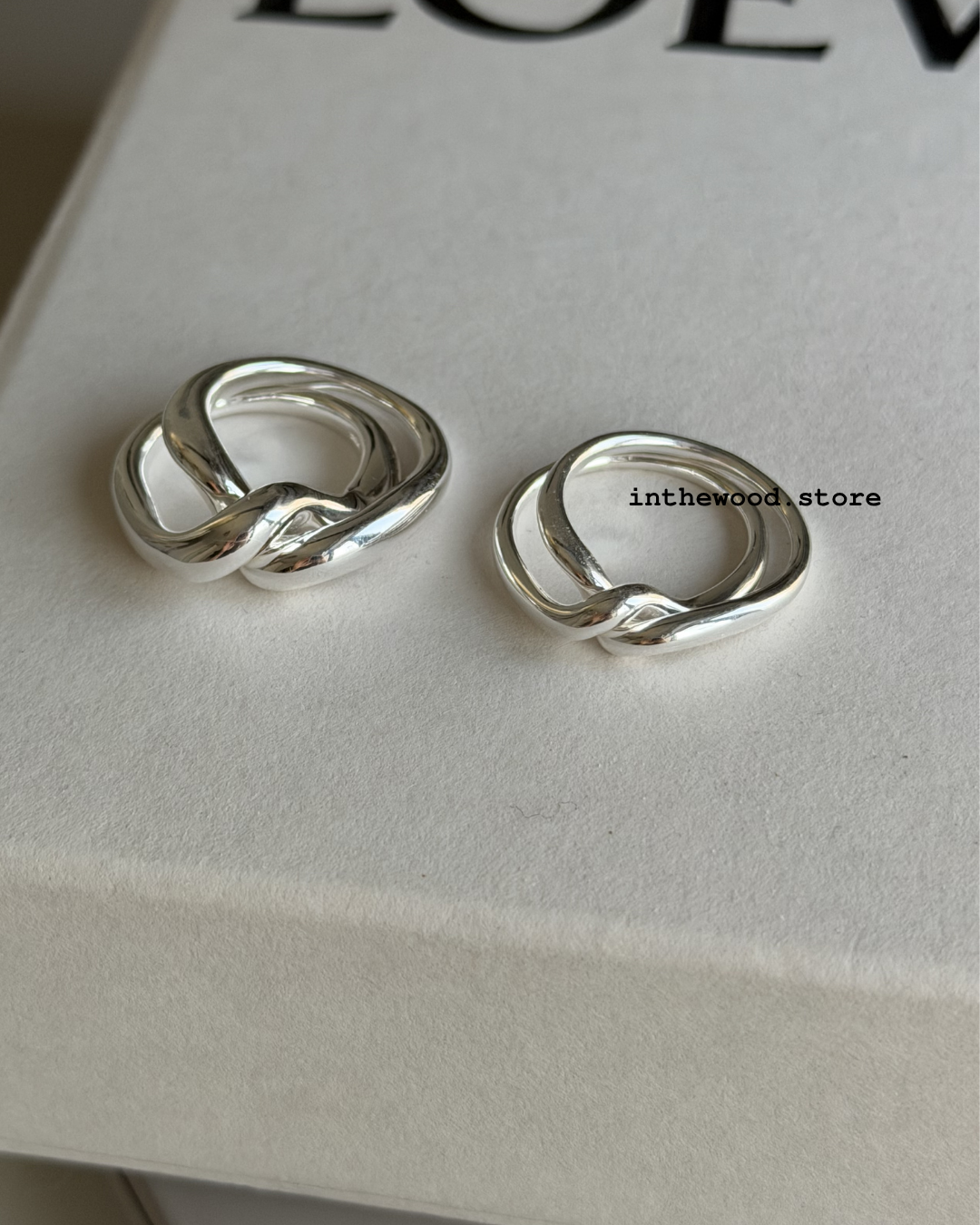 [925silver] MINI Double Knot Ring