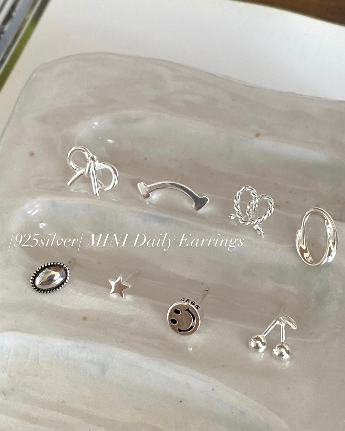 [925silver] MINI Daily Earrings