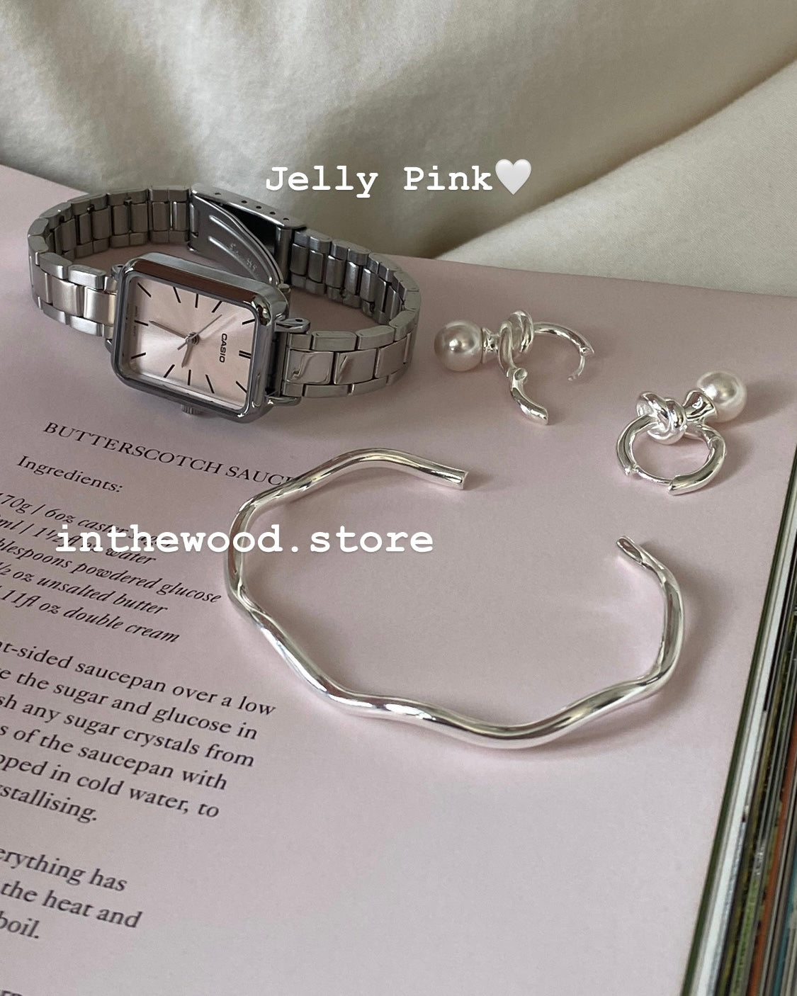 [925silver] Wave Bangle