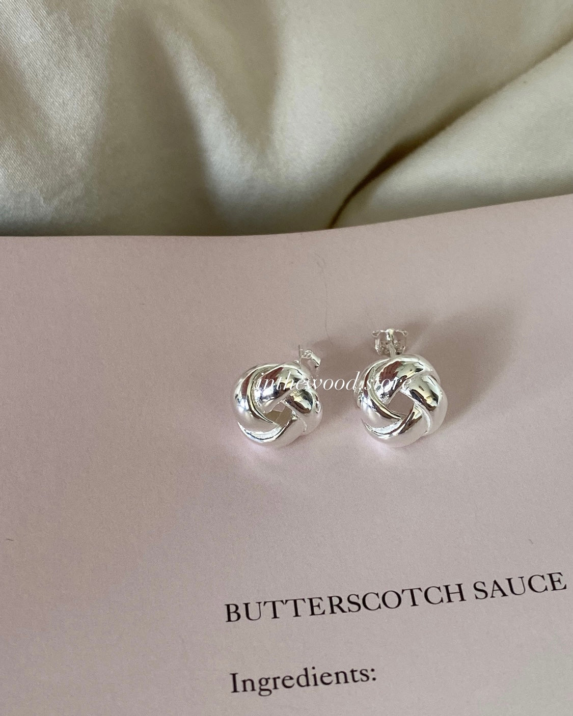 [925silver] Jane Rose Earrings