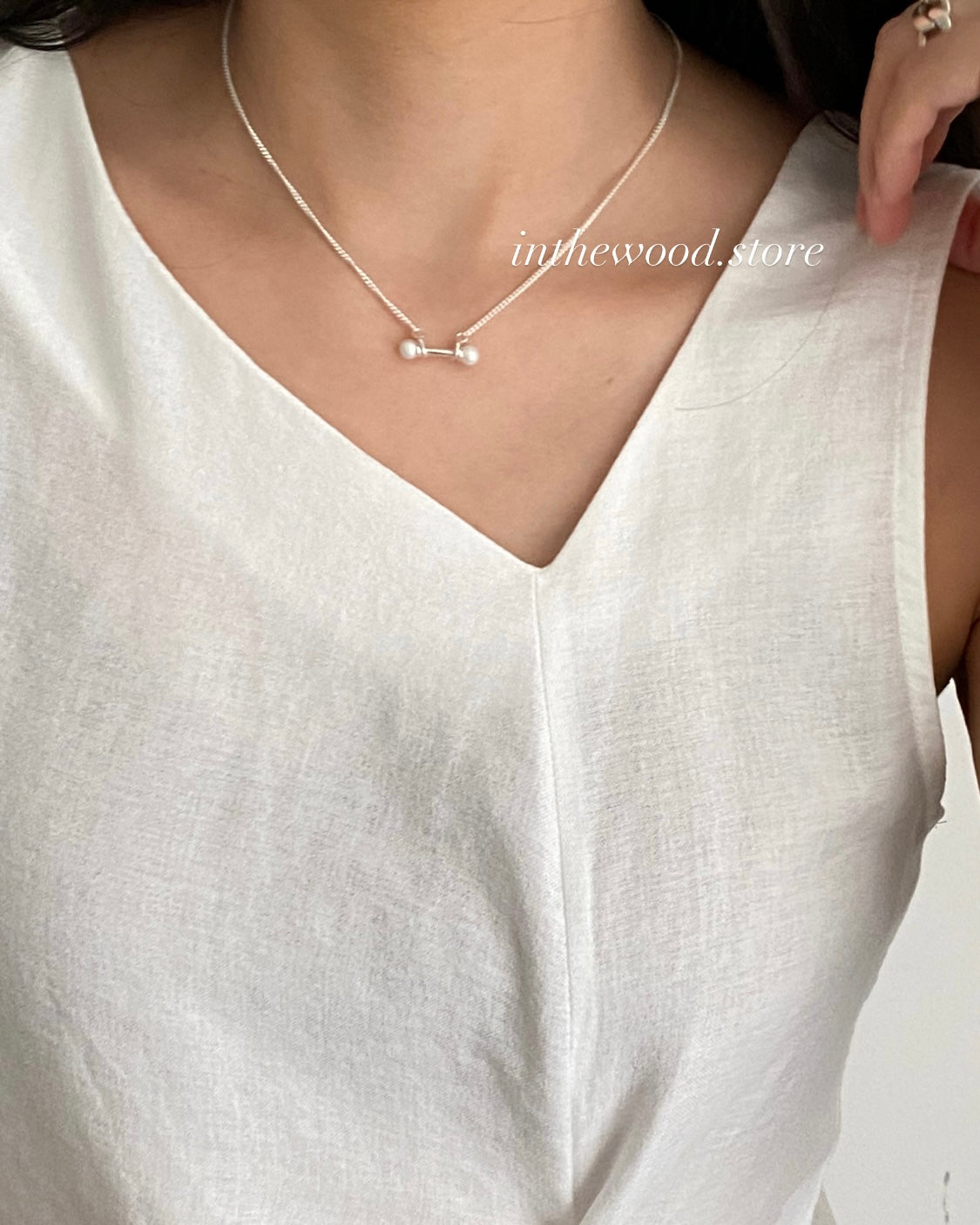 [925silver] Magic Pearl Necklace