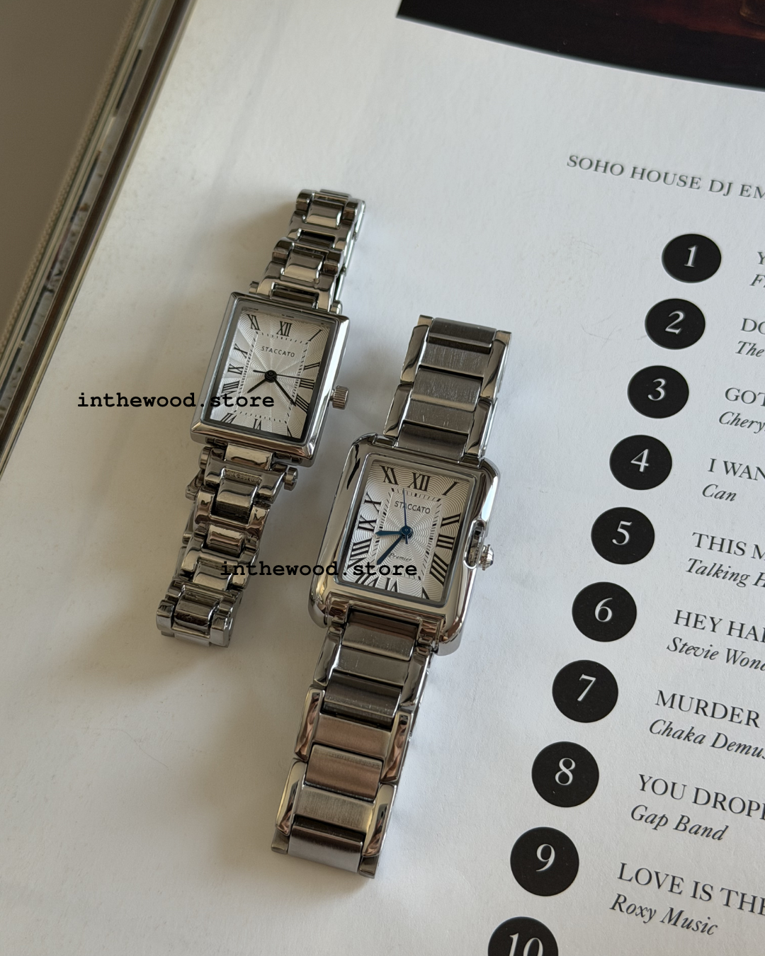 Rosé Roma Steel Watch